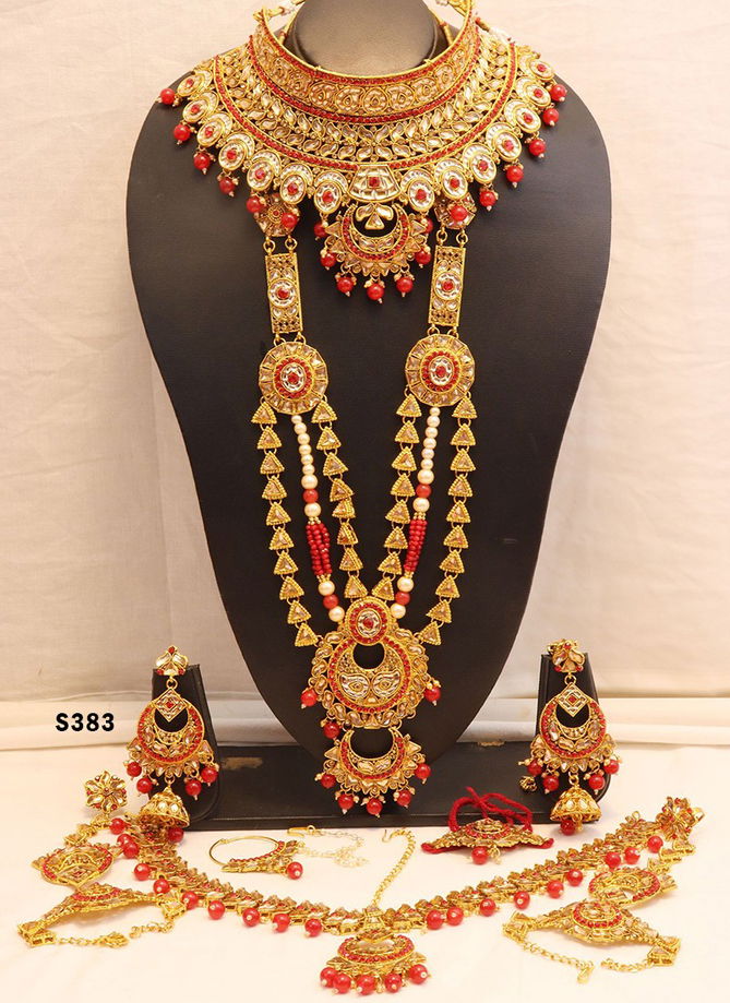 TEW Traditional Designer Chokar And Long Bridal Necklace Set Collection